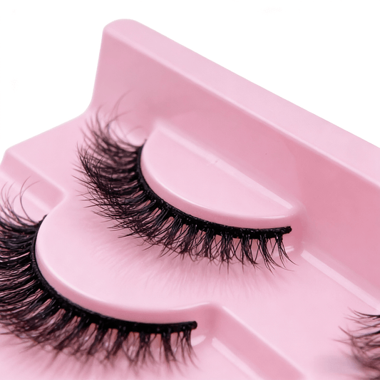 10pairs Cat Eye Style Natural Crossed & Extended Black False Eyelashes, Suitable For Daily And Dating Makeup Strip Lashes, Lashes, Eyelashes, Fake Lashes