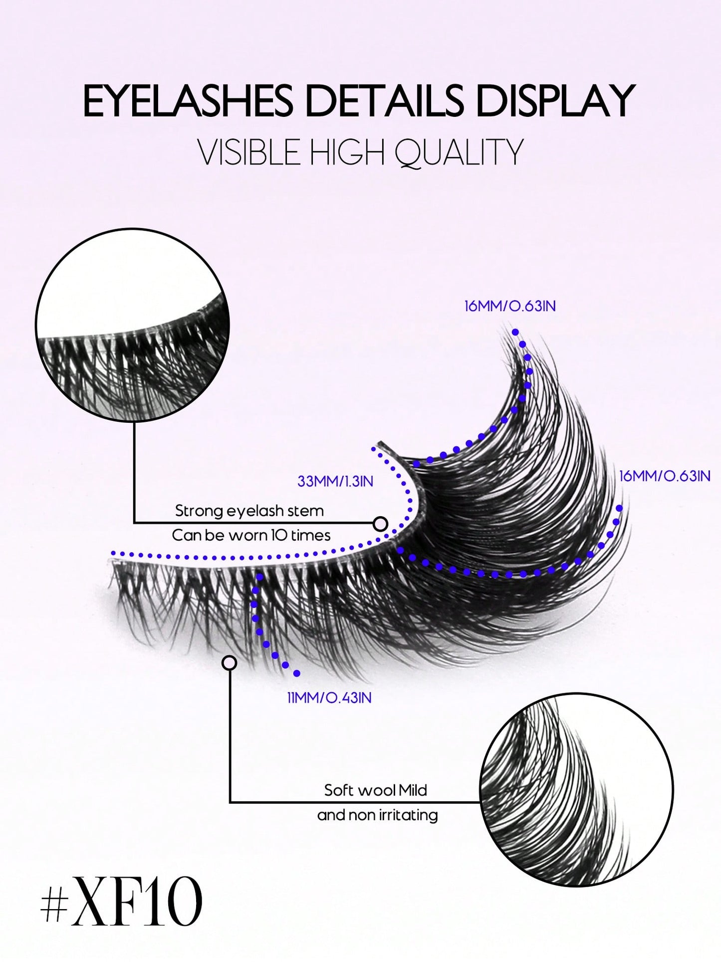 New 7 Pairs D Curl Volume Russian Volume Natural Fluffy Faux Eyelashes, Classic Cat Eye Mink False Eyelashes, Cross Wispy Dramatic Volume 5D Faux Eyelashes, Soft & Natural-Looking Eyelash Extension Makeup For A Natural Look