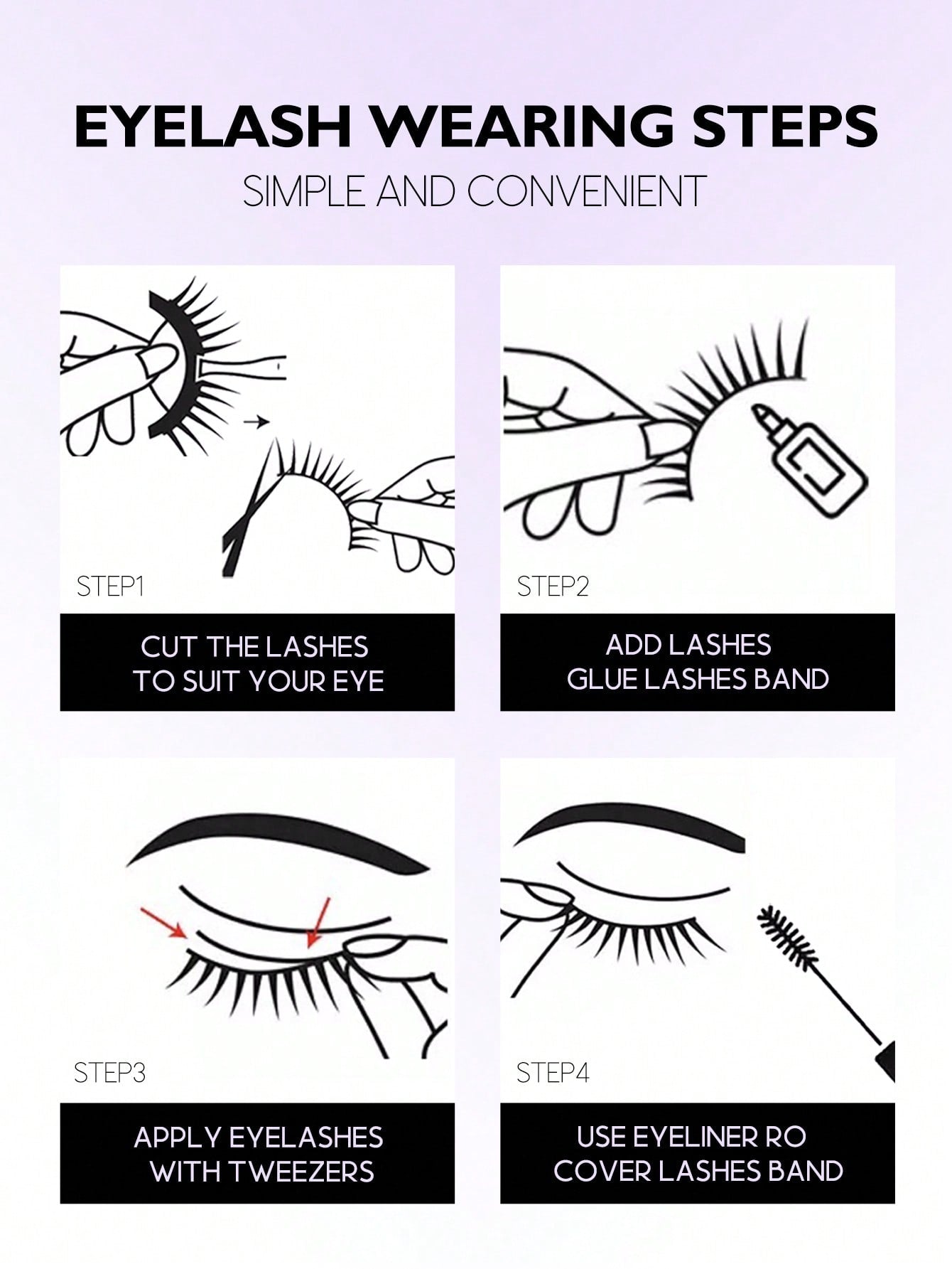 New 7 Pairs D Curl Volume Russian Volume Natural Fluffy Faux Eyelashes, Classic Cat Eye Mink False Eyelashes, Cross Wispy Dramatic Volume 5D Faux Eyelashes, Soft & Natural-Looking Eyelash Extension Makeup For A Natural Look