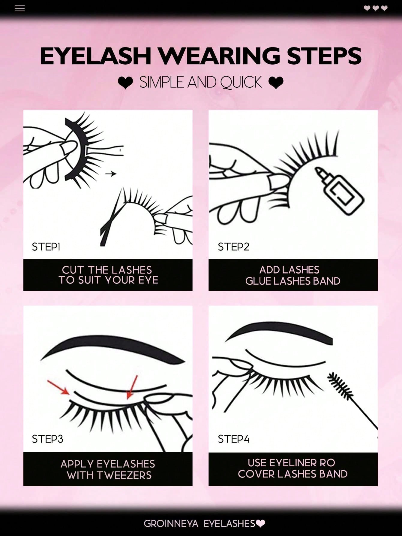 Hot 7 Pairs Of Cat Eye 3d Mink Fur False Eyelashes, Soft, Fine, Natural & Reusable Lashes For Thick & Lengthening Strip Lashes,Lashes,Eyelashes,Fake Lashes