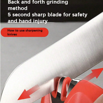 Kitchen Knife Sharpener Specialized Tool for Quick Angle-Setting and Edge-Opening For Household Kitchen Knives and Scissors Sharpening Stone