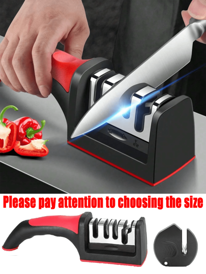 Kitchen Knife Sharpener Specialized Tool for Quick Angle-Setting and Edge-Opening For Household Kitchen Knives and Scissors Sharpening Stone