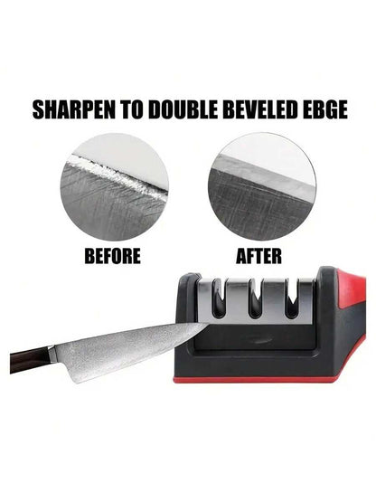 Kitchen Knife Sharpener Specialized Tool for Quick Angle-Setting and Edge-Opening For Household Kitchen Knives and Scissors Sharpening Stone