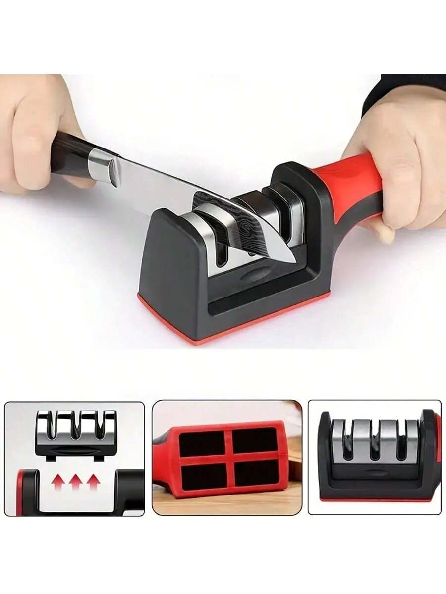 Kitchen Knife Sharpener Specialized Tool for Quick Angle-Setting and Edge-Opening For Household Kitchen Knives and Scissors Sharpening Stone