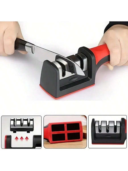 Kitchen Knife Sharpener Specialized Tool for Quick Angle-Setting and Edge-Opening For Household Kitchen Knives and Scissors Sharpening Stone