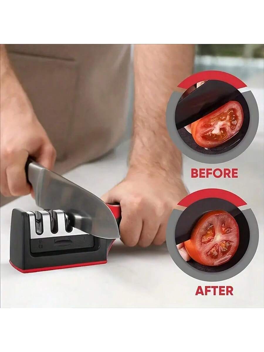 Kitchen Knife Sharpener Specialized Tool for Quick Angle-Setting and Edge-Opening For Household Kitchen Knives and Scissors Sharpening Stone