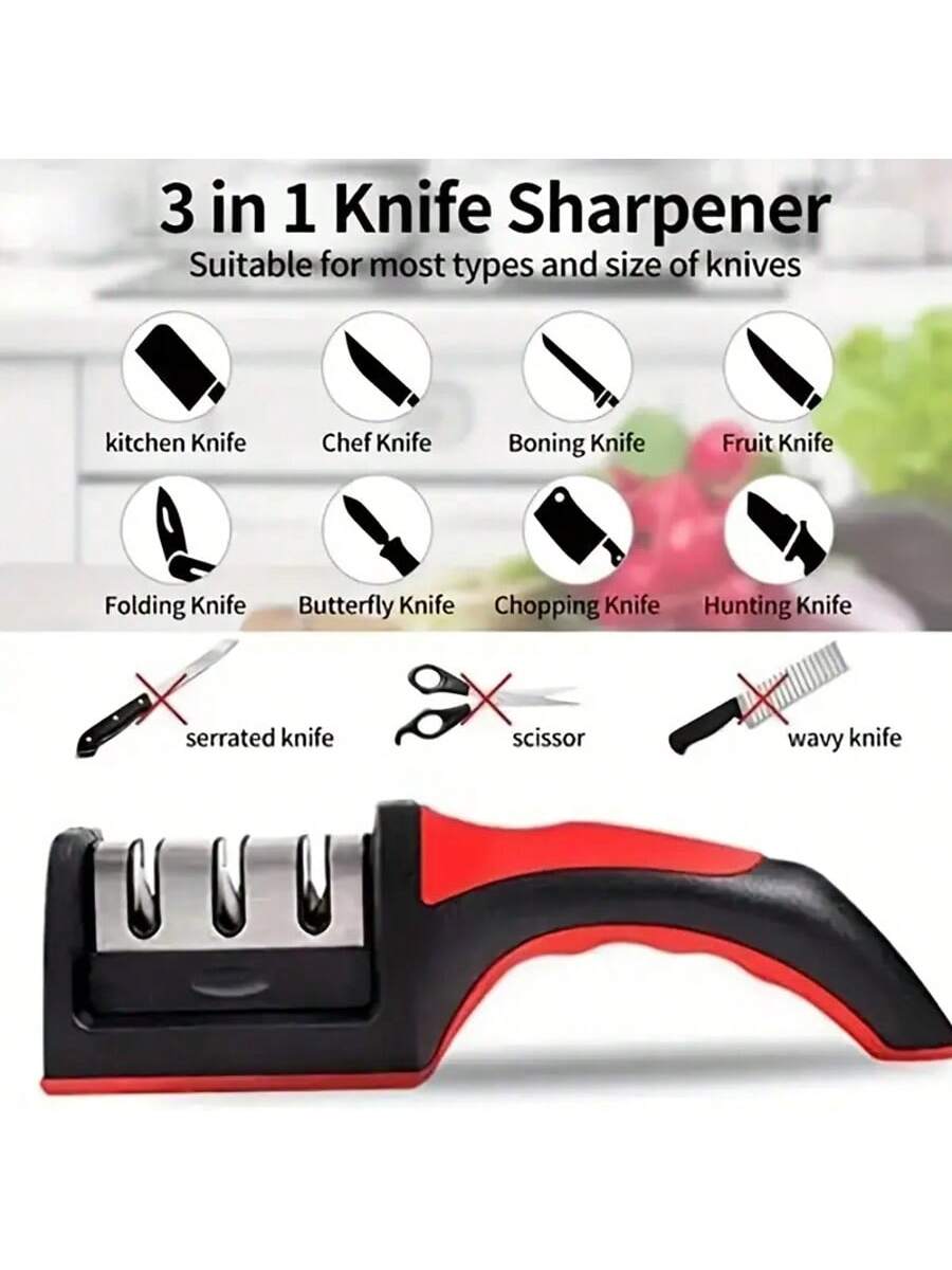 Kitchen Knife Sharpener Specialized Tool for Quick Angle-Setting and Edge-Opening For Household Kitchen Knives and Scissors Sharpening Stone