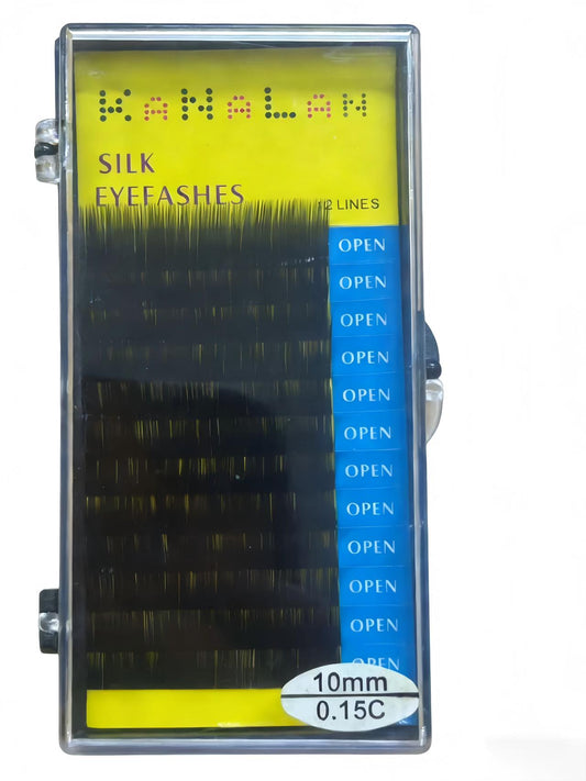 12 Trays Easy Fan Eyelash Extensions C/D Curl 0.03 8-12mm & Mixed Tray Fluffy Eyelash Extensions 2D-10D Self-Fanning Lashes