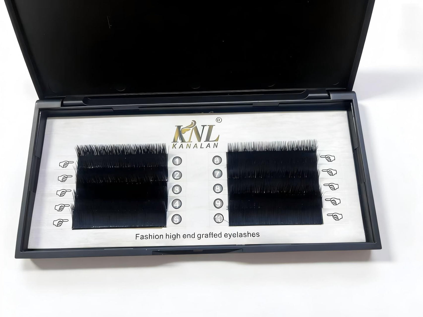 10 Trays MASSCAKU Easy Fan Eyelash Extensions C/D Curl 0.03 8-12mm & Mixed Tray Fluffy Eyelash Extensions 2D-10D Self-Fanning Lashes