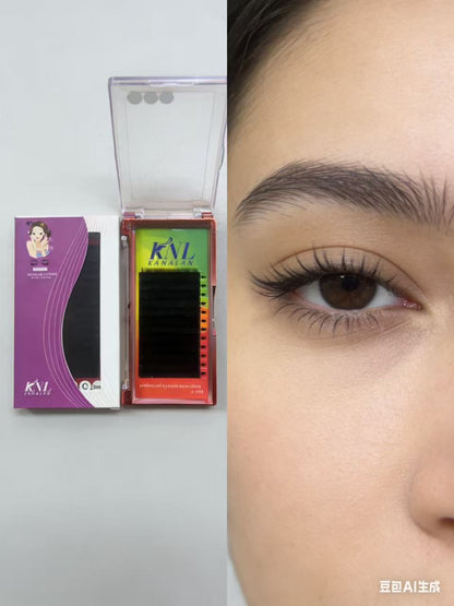 12 Rows L Curl Easy Fan False Eyelash Extensions New Fashion Professional Mink Lashes M Shape Individual Lashes For Makeup Lash Clusters,Eye Lash Clusters,Individual Eyelashes,Lashes,Fake Lashes