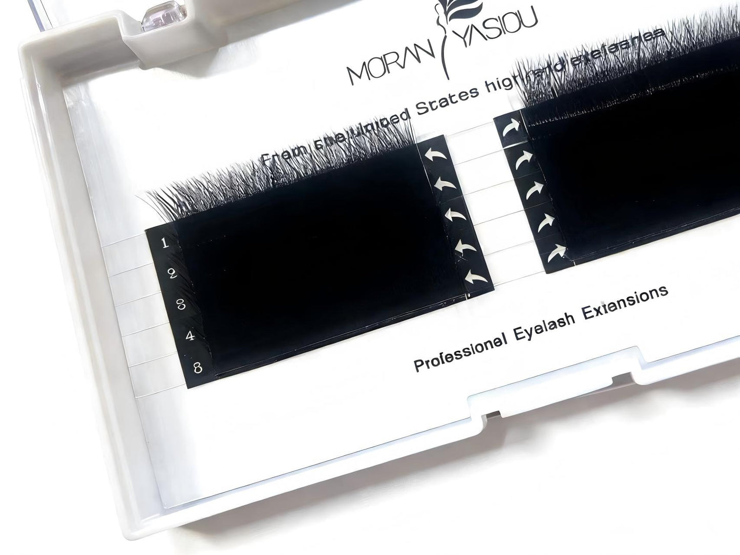 4D W Shape Clover Premade Blooming Hand Woven Fans Volume Cashmere Wispy Lash Extensions Lash Clusters, Eyelash Clusters, Individual Eyelashes, Lashes, Fake Lashes