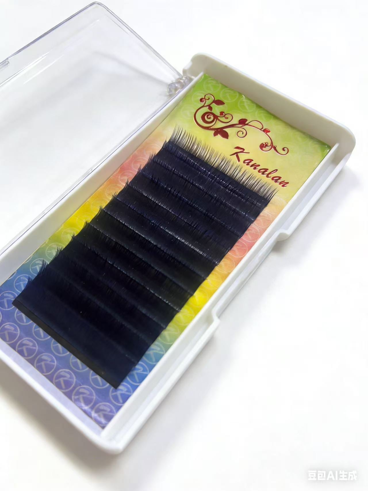 12 Trays Eyelash Extensions C/D Curl 0.09 8-17mm & Mixed Tray Fluffy Eyelash Extensions 2D-10D Self-Fanning Lashes
