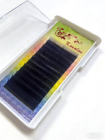  12 Trays Eyelash Extensions C/D Curl 0.09 8-17mm & Mixed Tray Fluffy Eyelash Extensions 2D-10D Self-Fanning Lashes