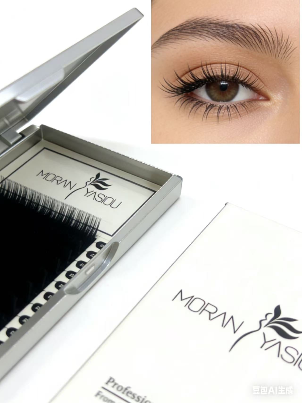 12 Rows L Curl Easy Fan False Eyelash Extensions New Fashion Professional Mink Lashes M Shape Individual Lashes For Makeup Lash Clusters,Eye Lash Clusters,Individual Eyelashes,Lashes,Fake Lashes