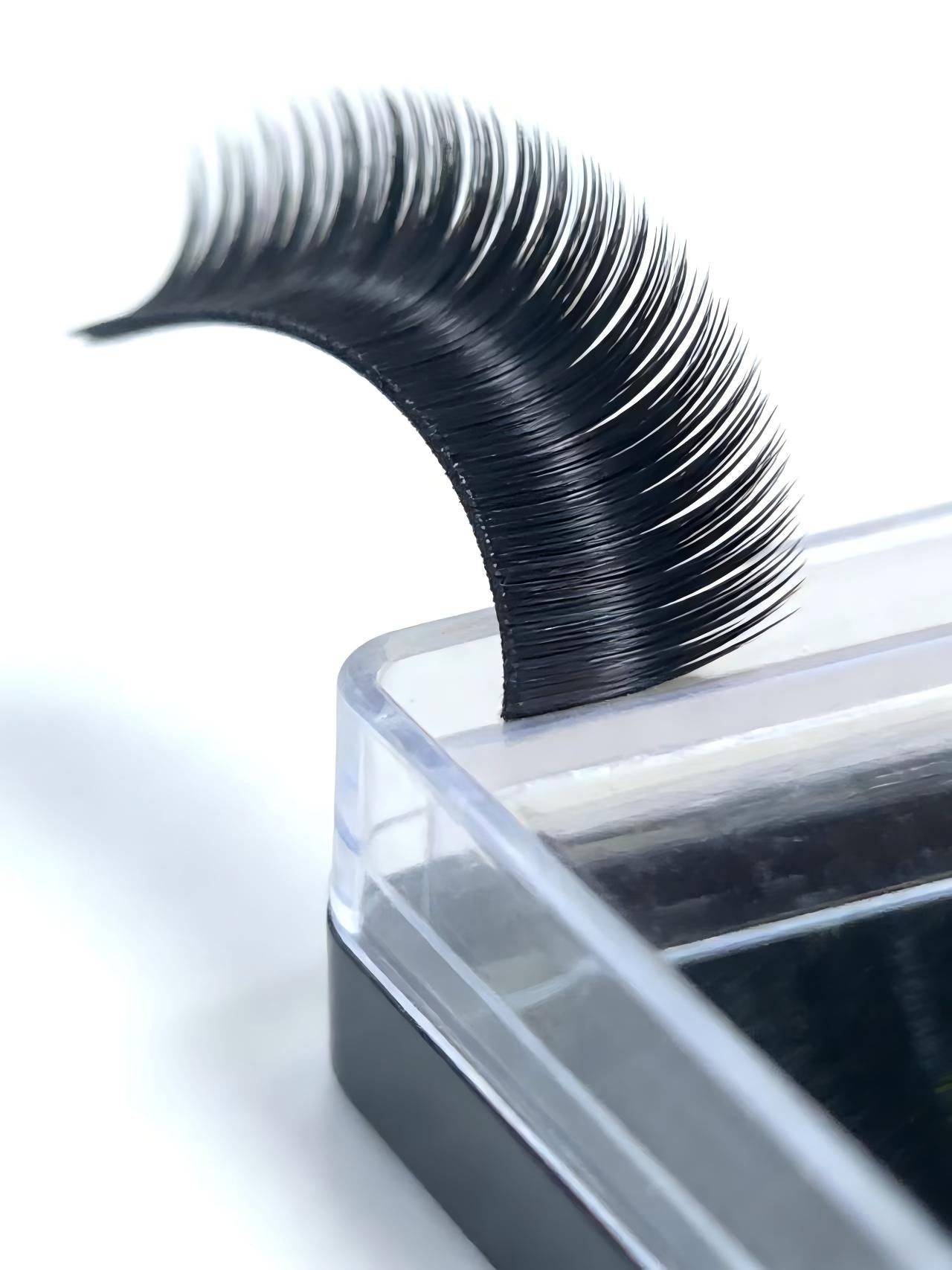 12 Trays Easy Fan Eyelash Extensions C/D Curl 0.03 8-12mm & Mixed Tray Fluffy Eyelash Extensions 2D-10D Self-Fanning Lashes