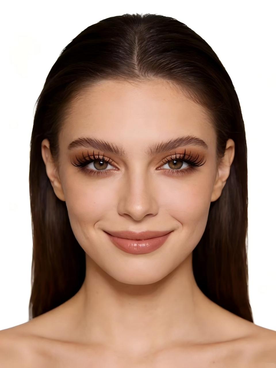 1 Box 60 Cluster False Eyelashes, 0.05mm Thickness, 8-15mm / Mixed Length, Thin Pointy Base Russian Fans Ready Volume, Easy To Carry, Natural & Soft, Party And Travel, Hand-Grafted False Eyelashes