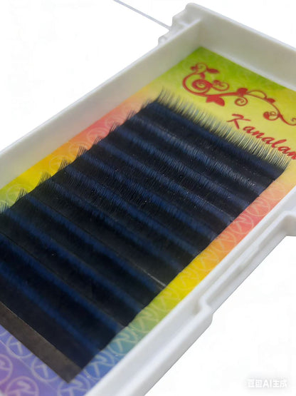  12 Trays Eyelash Extensions C/D Curl 0.09 8-17mm & Mixed Tray Fluffy Eyelash Extensions 2D-10D Self-Fanning Lashes