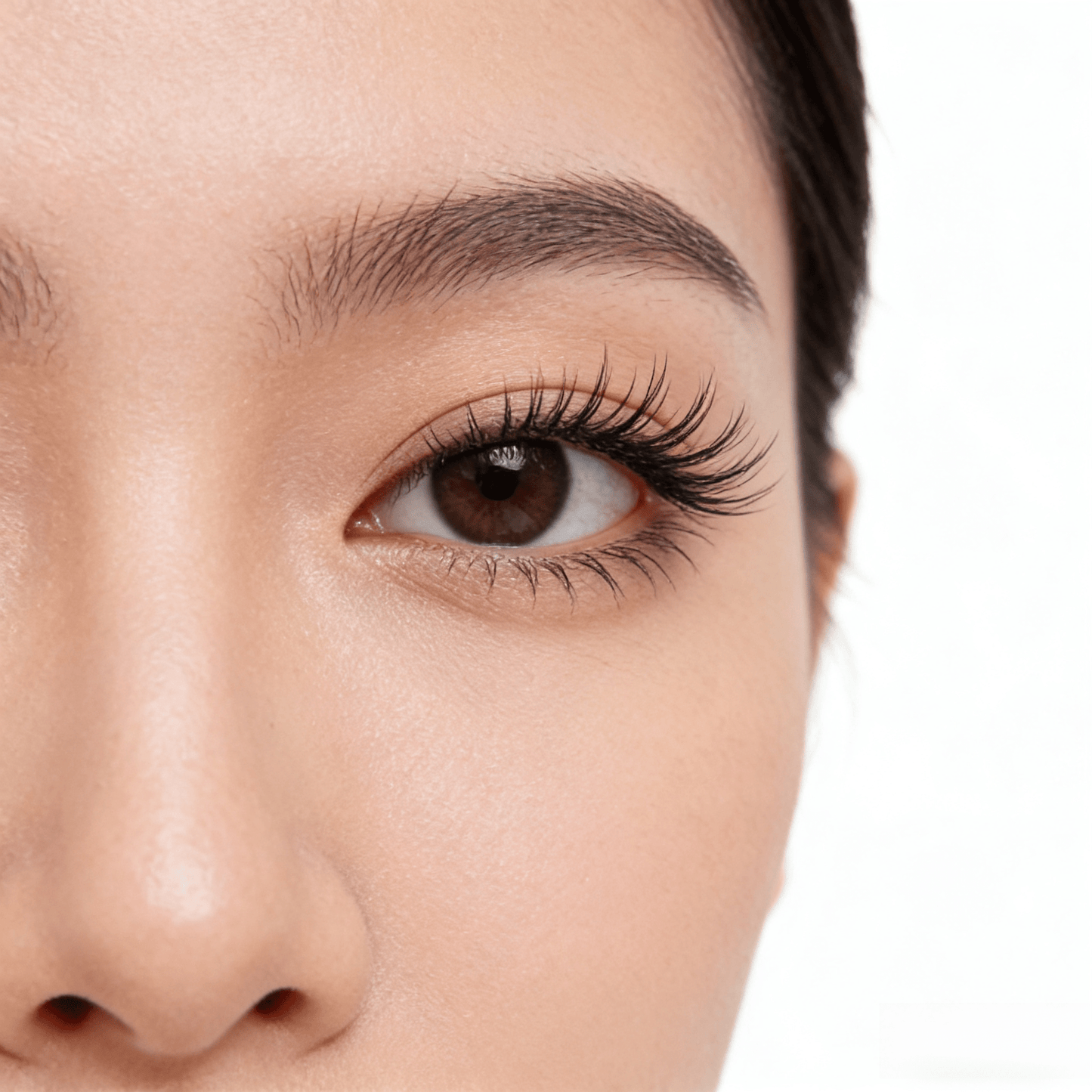 10pairs Cat Eye Style Natural Crossed & Extended Black False Eyelashes, Suitable For Daily And Dating Makeup Strip Lashes, Lashes, Eyelashes, Fake Lashes