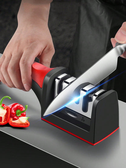 Kitchen Knife Sharpener Specialized Tool for Quick Angle-Setting and Edge-Opening For Household Kitchen Knives and Scissors Sharpening Stone