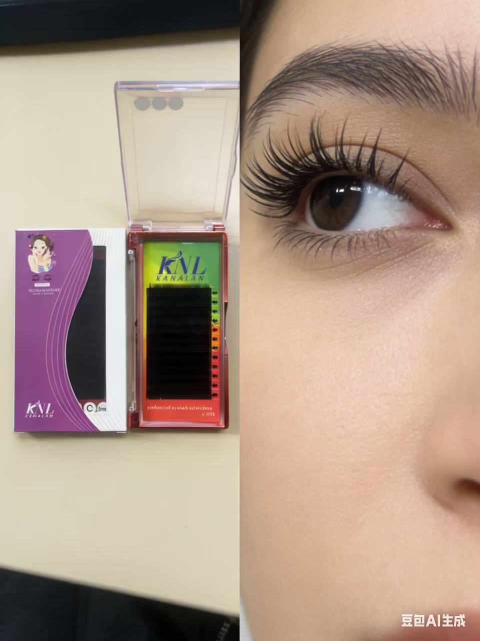 12 Rows L Curl Easy Fan False Eyelash Extensions New Fashion Professional Mink Lashes M Shape Individual Lashes For Makeup Lash Clusters,Eye Lash Clusters,Individual Eyelashes,Lashes,Fake Lashes
