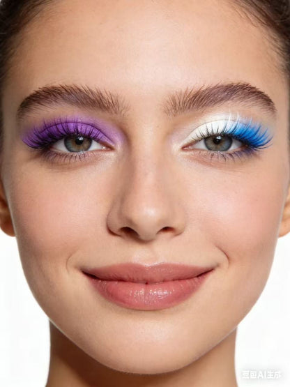  12 Trays Eyelash Extensions C/D Curl 0.09 8-17mm & Mixed Tray Fluffy Eyelash Extensions 2D-10D Self-Fanning Lashes