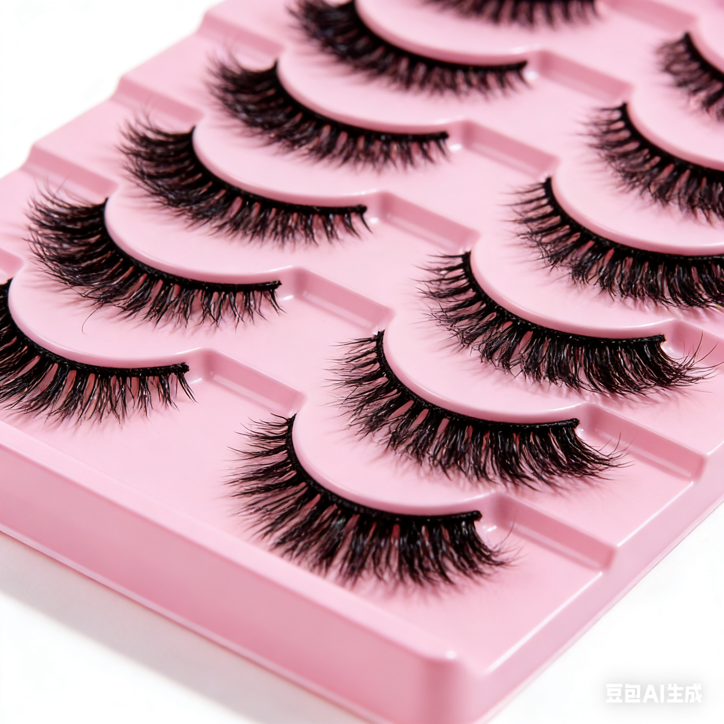 10pairs Cat Eye Style Natural Crossed & Extended Black False Eyelashes, Suitable For Daily And Dating Makeup Strip Lashes, Lashes, Eyelashes, Fake Lashes