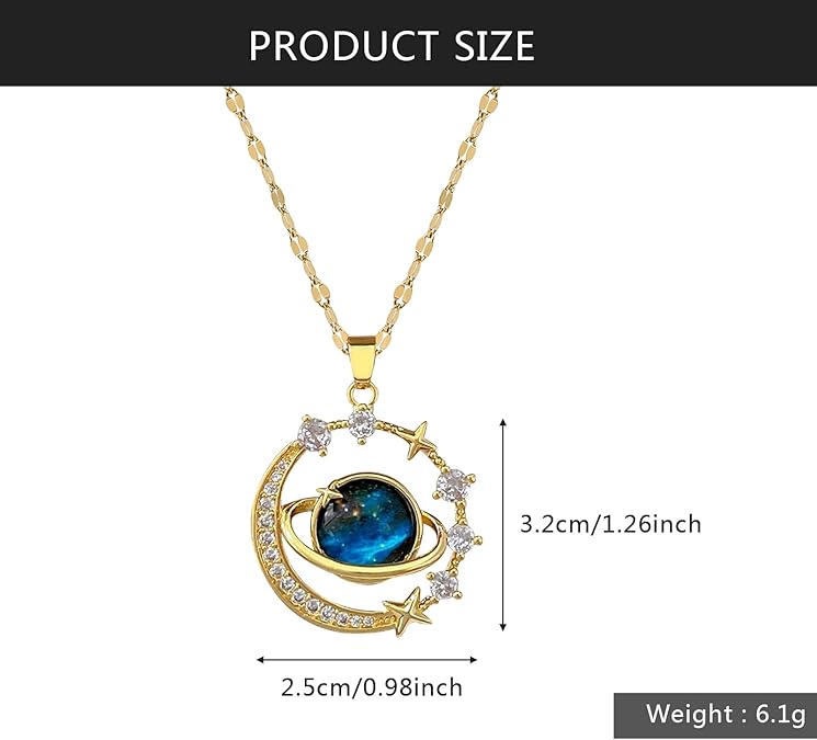 Minimalist Micro-Pavé Diamond Necklace Starlit Planet Collarbone Necklace Elegant and versatile, sophisticated yet affordable Luxurious yet niche, design-forward